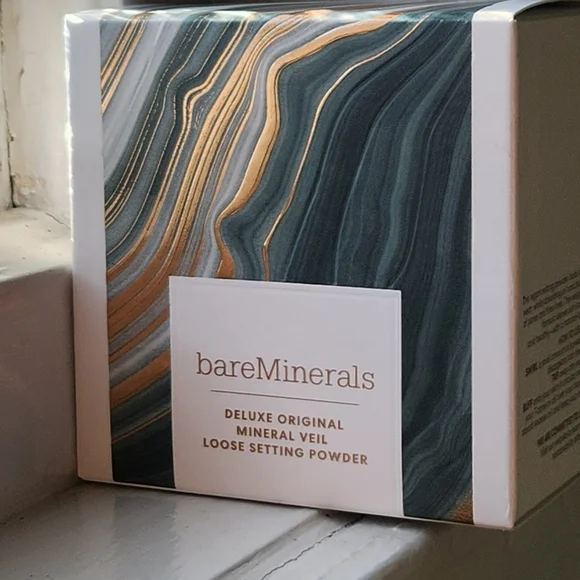 NIB BARE MINERALS DELUXE ORIGINAL MINERAL VEIL TRANSLUSCENT LOOSE SETTING POWDER - Picture 10 of 15